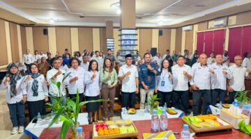 Pose Bersama Usai Sosialisasi e-Payment Pajak Bapenda Halmahera Barat