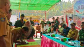 Penandatanganan Pernyataan Deklarasi Damai Konflik Bataka-Tuguis