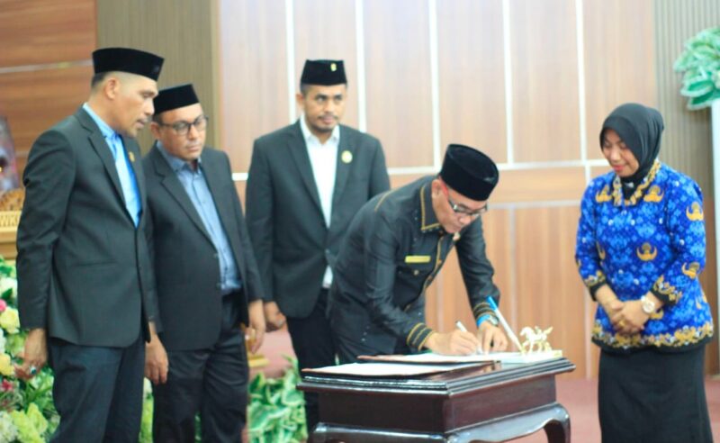 Penandatanganan Nota Kesepakatan KUA-PPAS APBD 2027