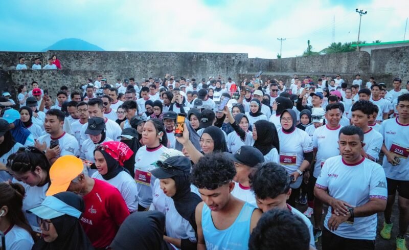Kegiatan Fort to Fort Nusantara Raya Run 2026 di Kota Ternate