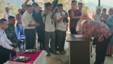 Penandatanganan Pernyataan Deklarasi Damai Domato- Sidangoli Dehe