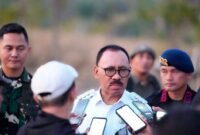 Bupati James Uang Yang Diwawancarai Usai Deklarasi Damai Domato-Sidangoli Dehe