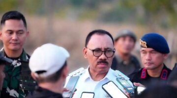 Bupati James Uang Yang Diwawancarai Usai Deklarasi Damai Domato-Sidangoli Dehe