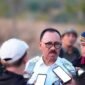 Bupati James Uang Yang Diwawancarai Usai Deklarasi Damai Domato-Sidangoli Dehe