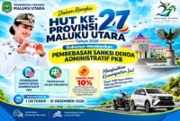 Flayer Pembebasan Sanksi Denda Administratif Pajak Kendaraan Bermotor