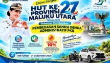 Flayer Pembebasan Sanksi Denda Administratif Pajak Kendaraan Bermotor
