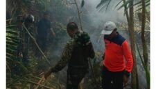 Penanganan Karhutla di Wilayah Halmahera Barat Oleh BPBD Halbar