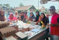 Kegiatan Pasar Murah Yang Dilaksanakan Disperindagkop UKM Halmahera Barat