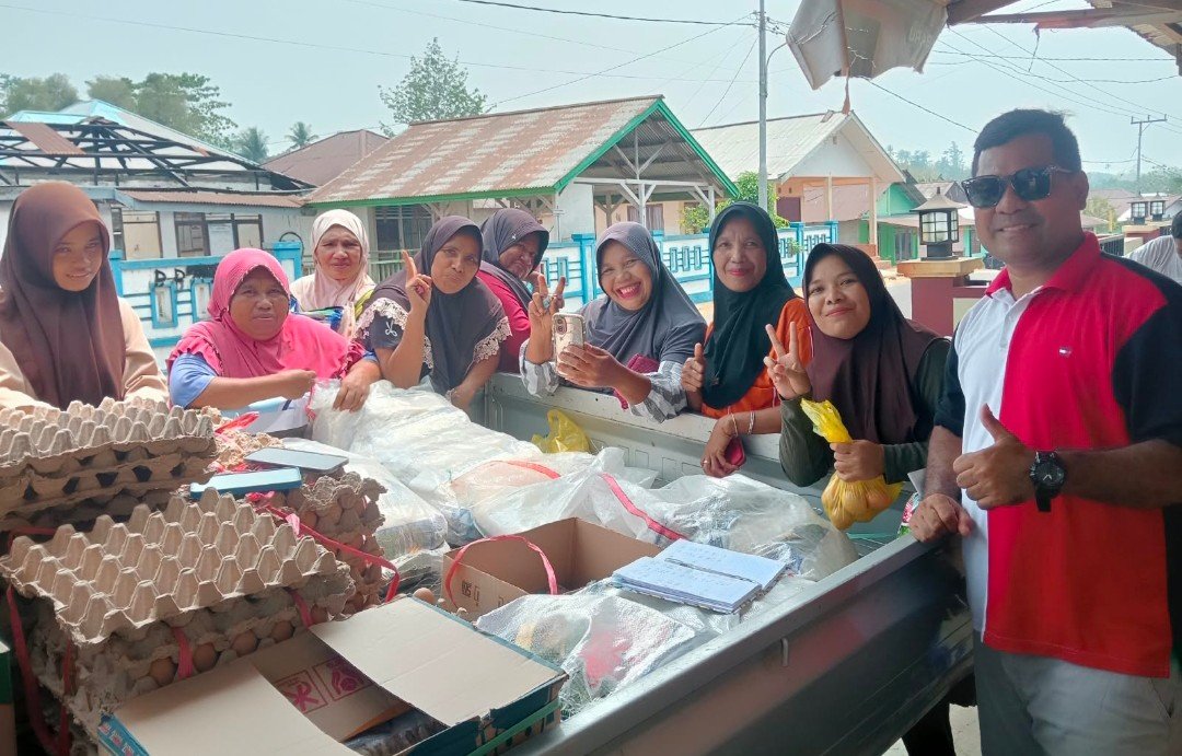 Kegiatan Pasar Murah Yang Dilaksanakan Disperindagkop UKM Halmahera Barat