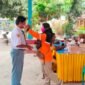 Pembagian Masker Yang Dilakukan BPBD Halmahera Barat